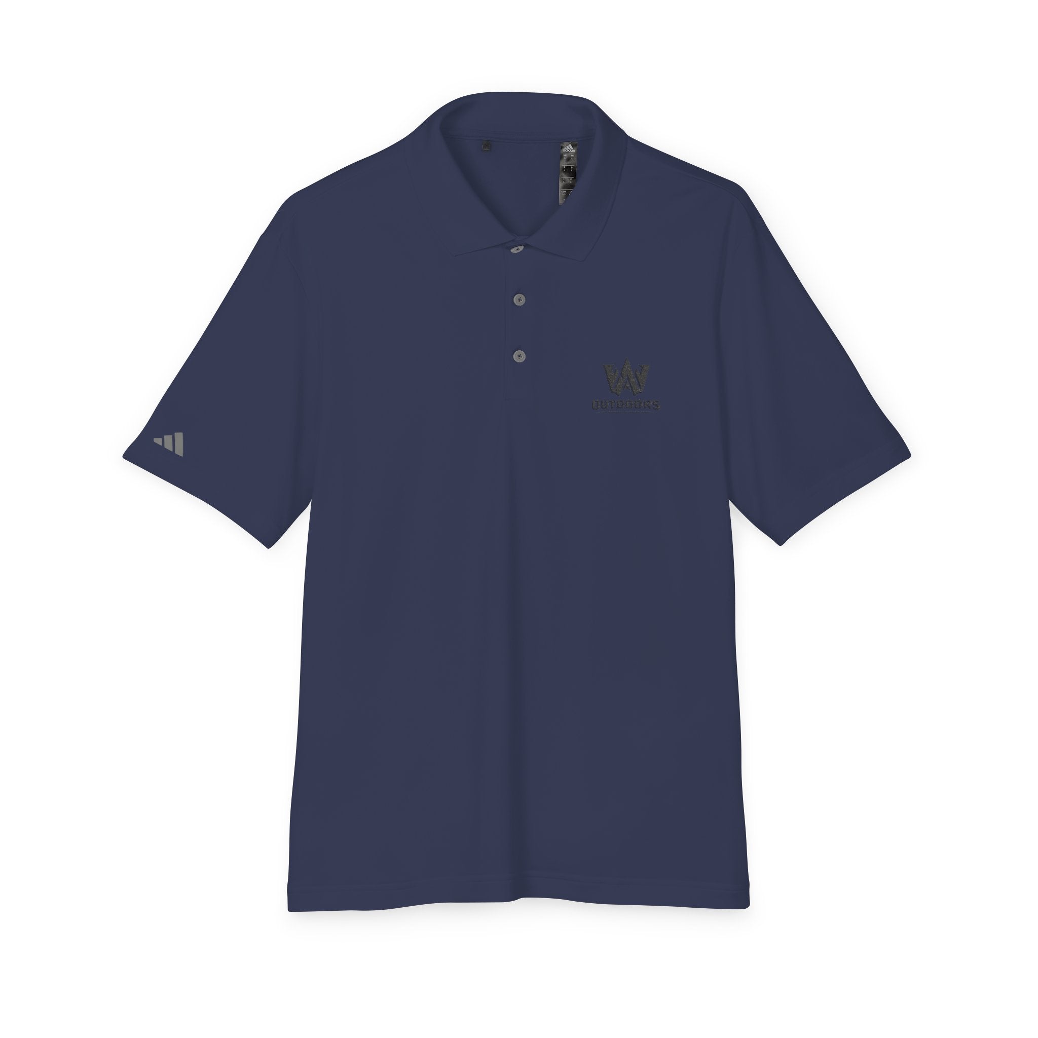 Performance Polo — Minimal 'Outdoors' Logo Athletic Golf Shirt