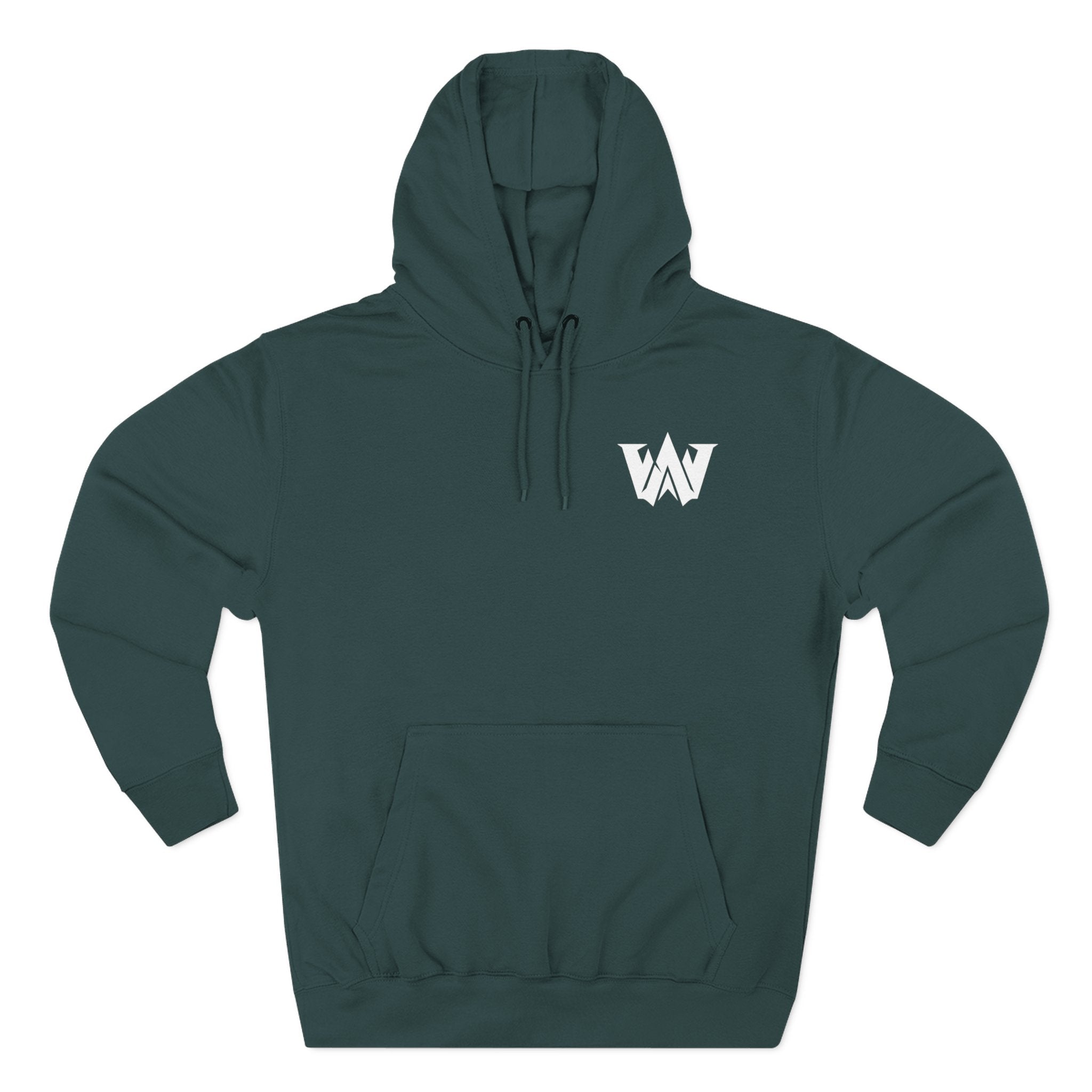 Outdoor Buffalo Graphic Hoodie — "W Outdoors" Fleece Pullover