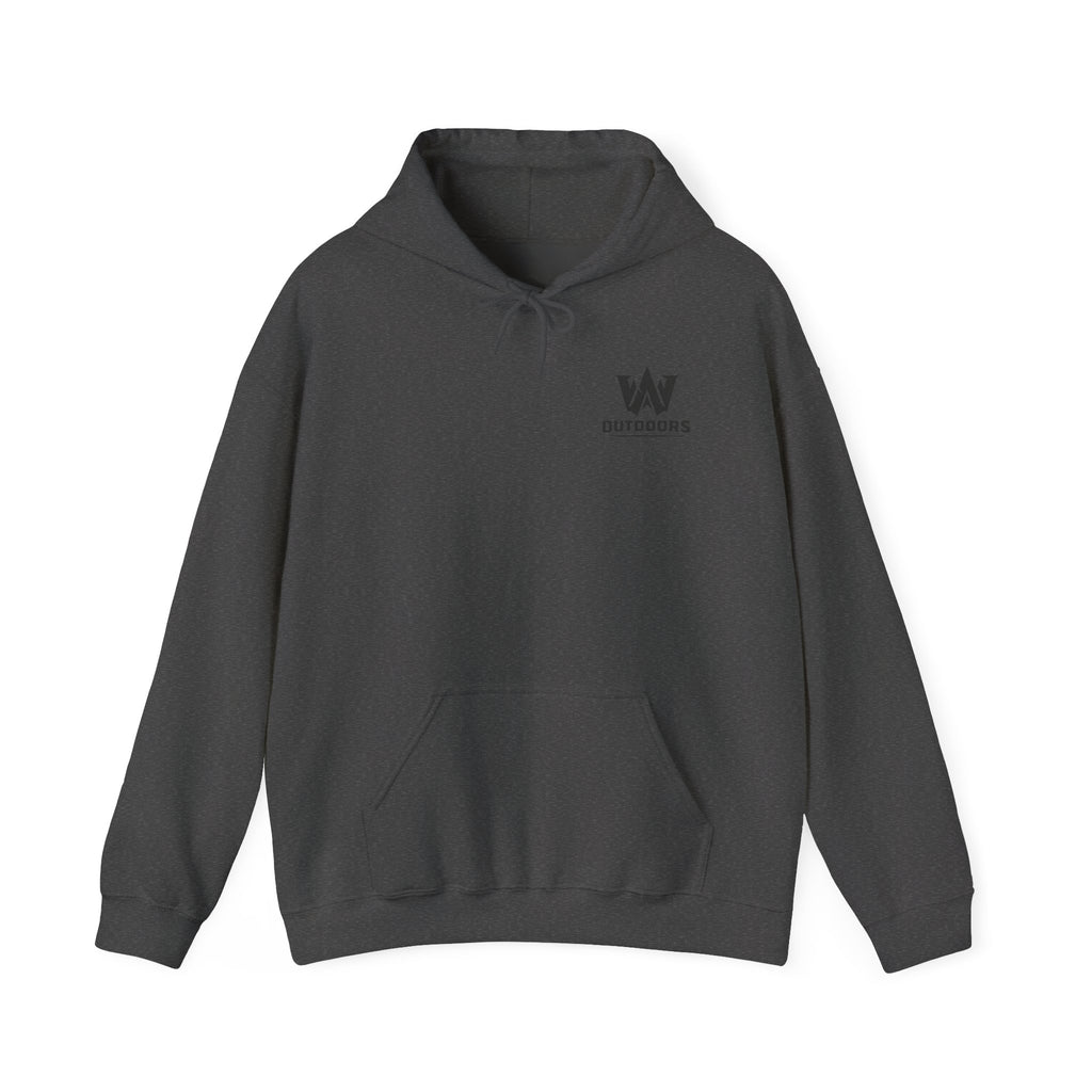 Outdoors Wolf Hoodie – Mountain & Wolf Graphic Hooded Sweatshirt