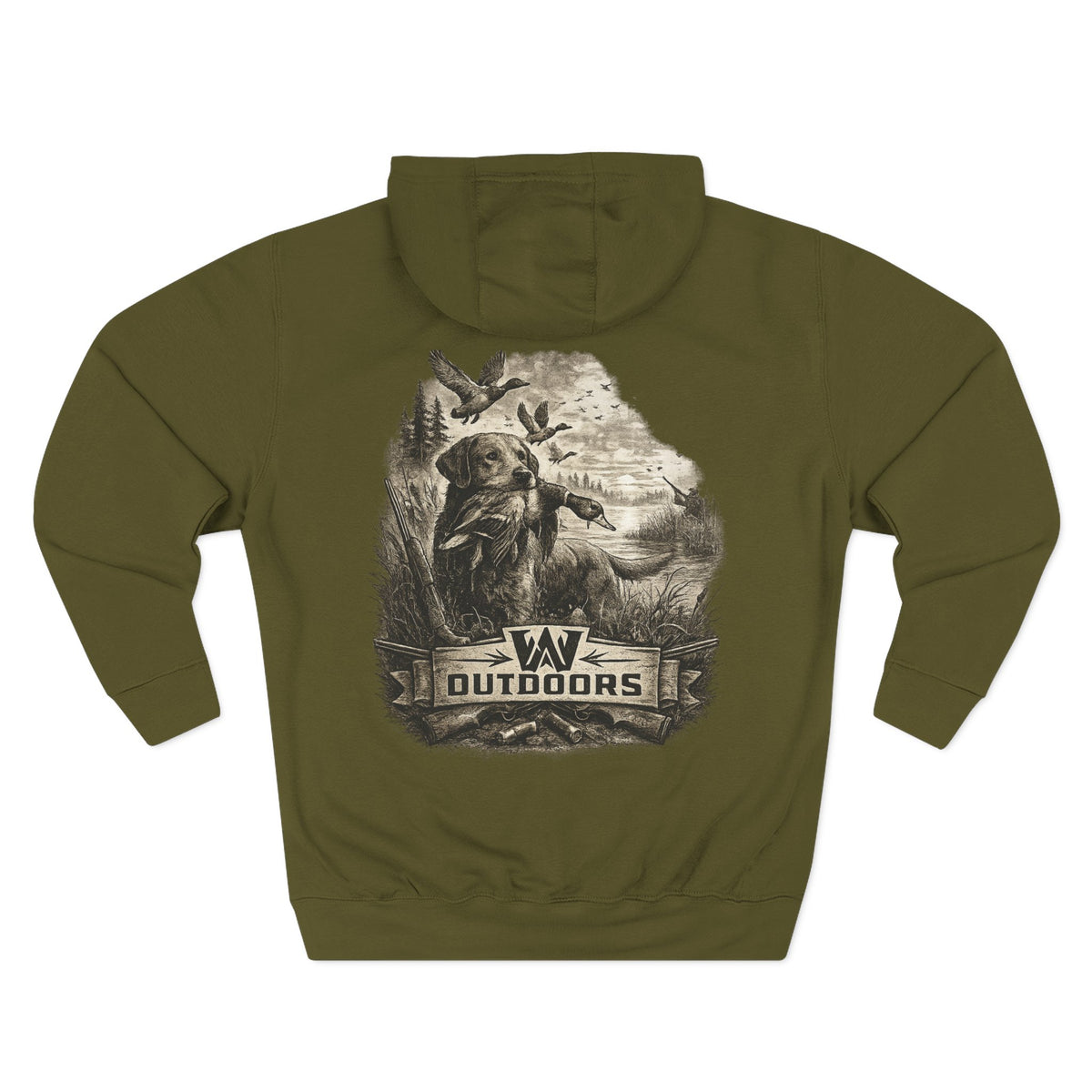 Outdoors Duck & Dog Hoodie