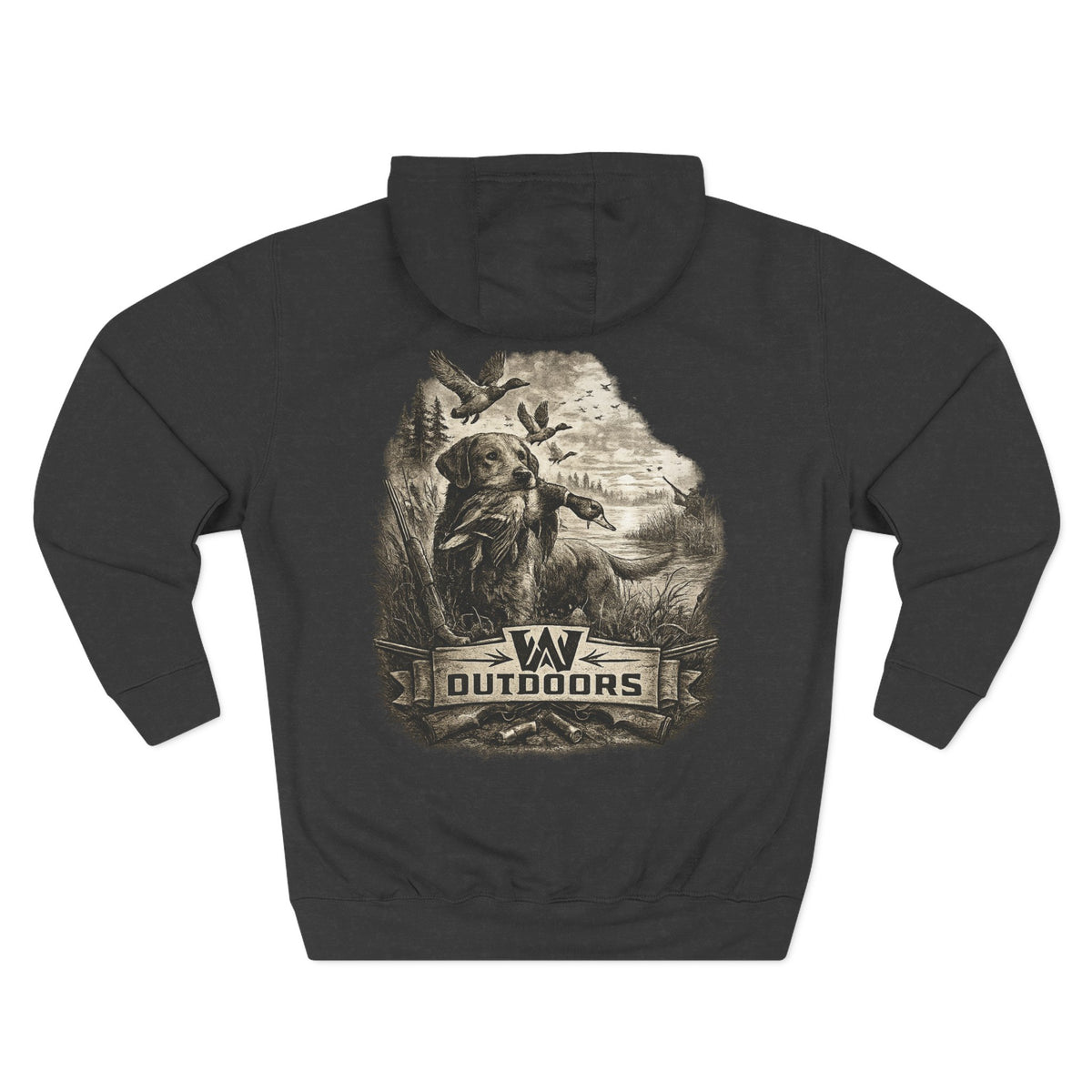 Outdoors Duck & Dog Hoodie