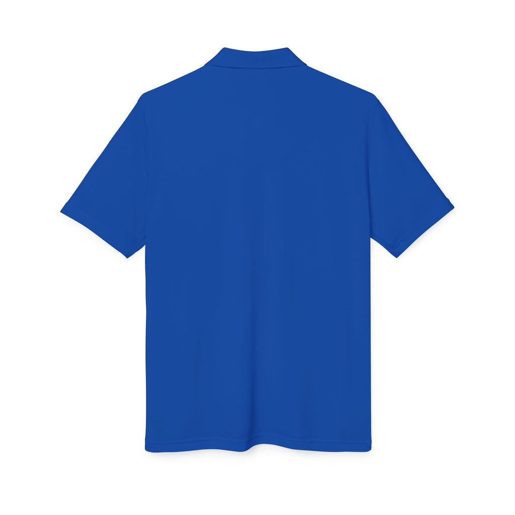 Performance Polo — Minimal 'Outdoors' Logo Athletic Golf Shirt